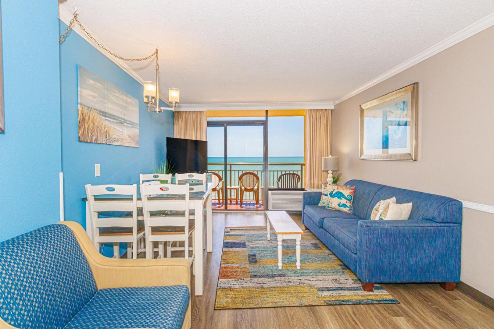 מירטל ביץ' Oceanfront 1 Bedroom Suite With Beautiful Decor And Accents Caravelle Resort 1039 Sleeps 6 Guests מראה חיצוני תמונה