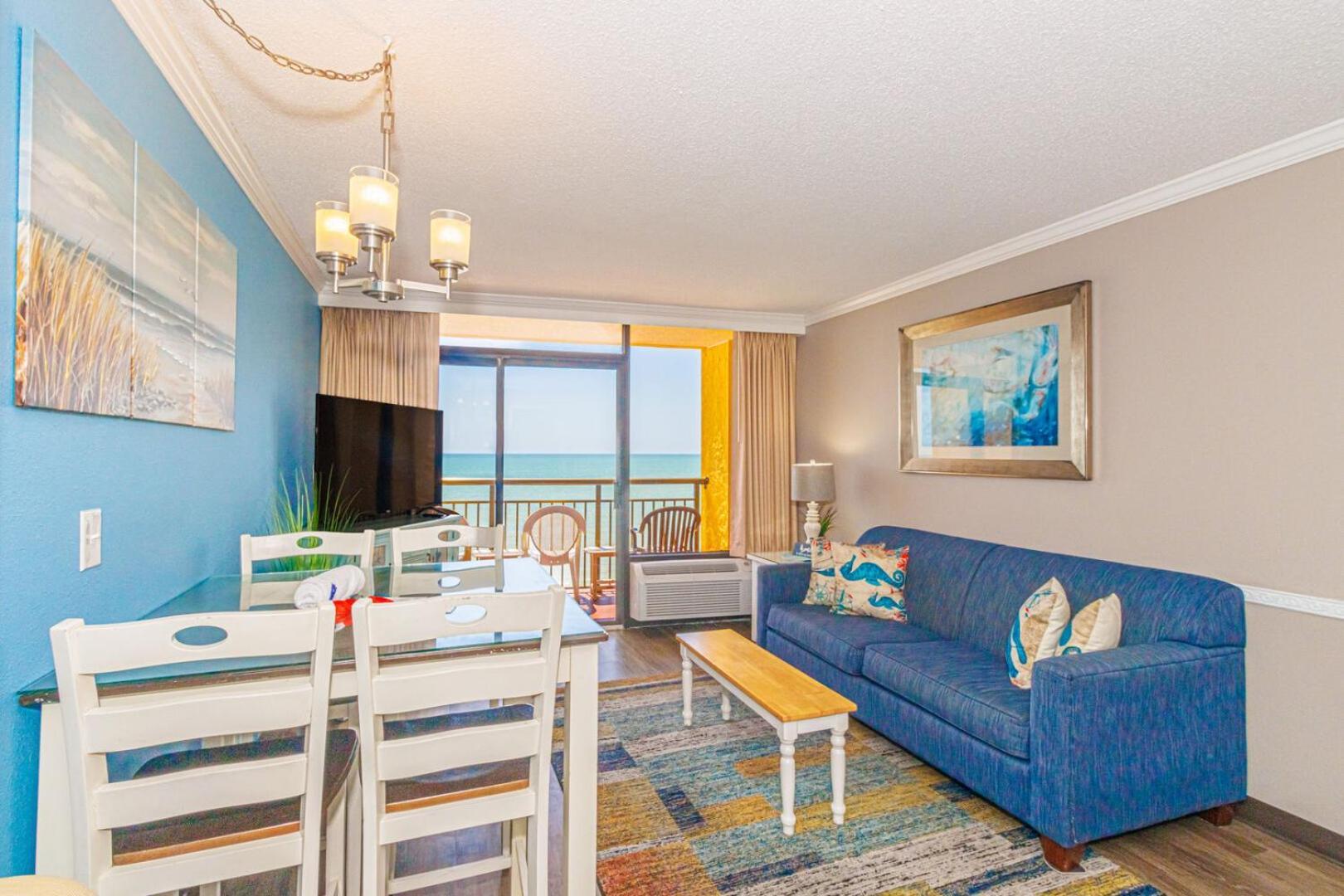מירטל ביץ' Oceanfront 1 Bedroom Suite With Beautiful Decor And Accents Caravelle Resort 1039 Sleeps 6 Guests מראה חיצוני תמונה