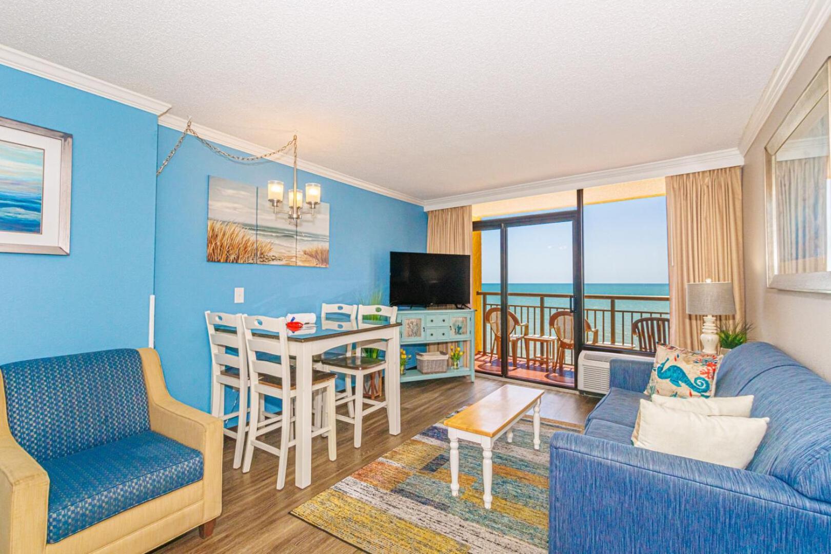 מירטל ביץ' Oceanfront 1 Bedroom Suite With Beautiful Decor And Accents Caravelle Resort 1039 Sleeps 6 Guests מראה חיצוני תמונה